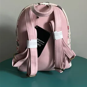 New Loungefly Hello Kitty Sushi Rolls Graphic Vegan Leather Mini Backpack thumbnail 5