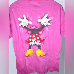 WALT DISNEY RESORT Women’s Minnie Mouse Disney Drop Shoulder Graphic Tee thumbnail 7