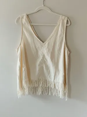 American Eagle Outfitters Distressed Tank thumbnail 1