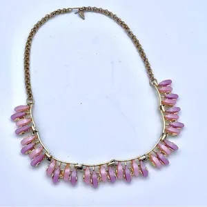 Vintage Pink/Purple Necklace thumbnail 1