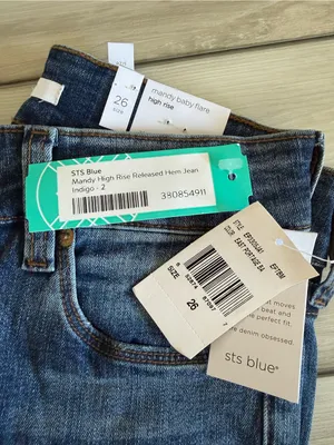 STS Blue Mandy High Rise Released Hem Jean Blue Size 26 NWT STITCH FIX thumbnail 8