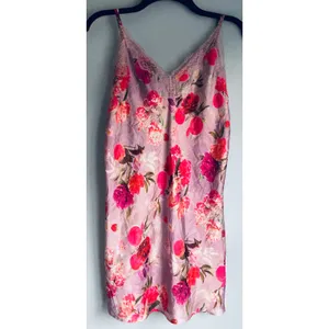 Victoria's Secret Slip Medium Floral Pink and Purple thumbnail 6