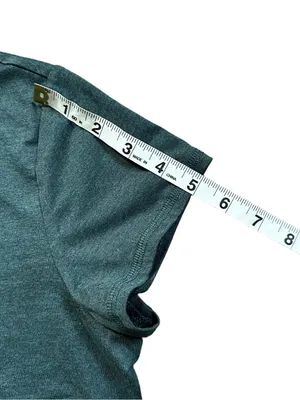 Quince Flowknit Breeze Tee Short Sleeve Relaxed Fit T-Shirt Green Size Small thumbnail 10