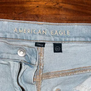 American Eagle Outfitters Faded Blue Jean Shorts thumbnail 2