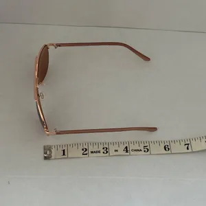 PIRANHA‎ Sofia Aviator Sunglasses. Gold thumbnail 6