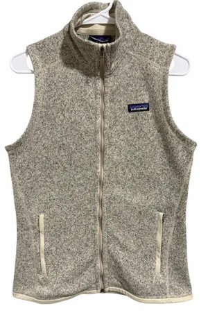 Patagonia Better Sweater‎ Vest Full Zip Pelican Women's Size Medium thumbnail 1