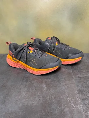 Hoka One One Challenger ATR 6 Women's Wide Gray Sneakers Sz 7.5D thumbnail 2