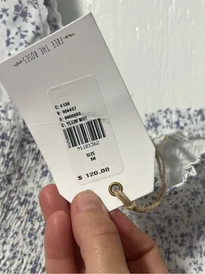 NWT Anthropologie Free the Roses Sleeveless smocked Floral mini dress Med thumbnail 6