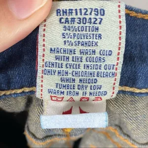 True Religion Jodie Dark Wash Denim Skinny Jeans thumbnail 5