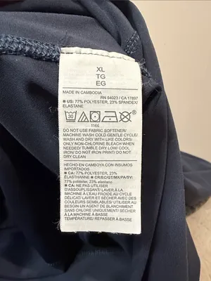 Old Navy Extra High Rise Bike Short Dusk Navy Blue 8” Inseam Size XL thumbnail 4
