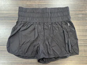 Free People Way Home Shorts Black thumbnail 1