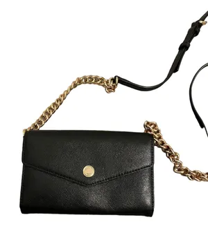 Michael Kors Small Black Crossbody Purse thumbnail 1