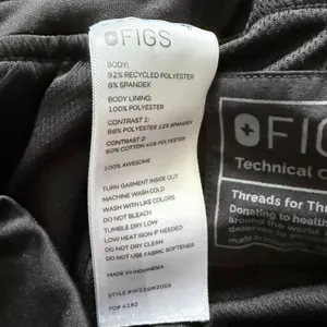 Figs Technical Collection Women's Black Jogger Scrub Pants Nursing Doctor Sze M thumbnail 3