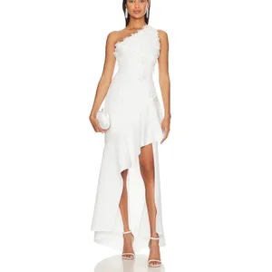 Elliatt Thalia Gown in Ivory White Size Small thumbnail 2