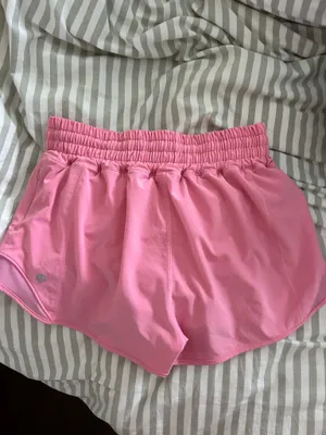 Pink Lululemon Hotty Hot Shorts thumbnail 2
