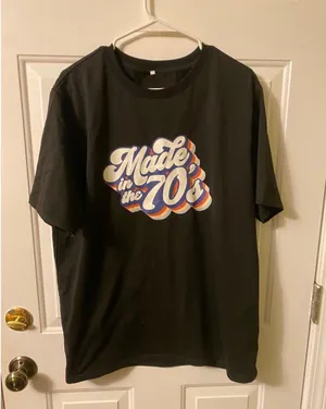 Made in the 70s t shirt XL unisex thumbnail 1