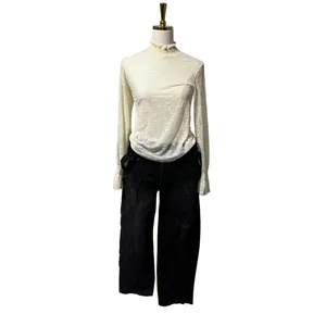 Free People We The Free Berkeley Suspender Jeans Noir 27 Black Overalls Rare thumbnail 5