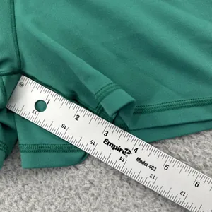 Aerie Offline Crossover Biker Shorts High Rise 3" Kelly Green Athletic Women XL thumbnail 7