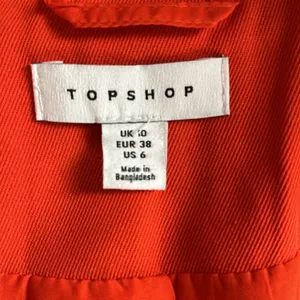 Top Shop orange ankle pant suit thumbnail 9