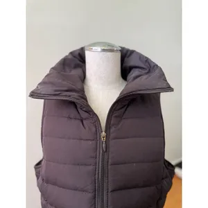 Kenneth Cole Reaction Chocolate Brown Warm Layering Down Puffer Vest Jacket Sz L thumbnail 7