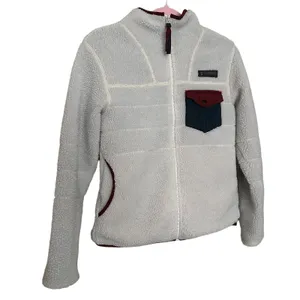 Columbia Women’s Small Mount Tabor Fleece Full Zip Sherpa Jacket Coat thumbnail 2