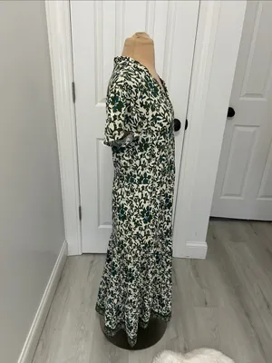 Jude Connally Floral Tiered Midi Dress thumbnail 4
