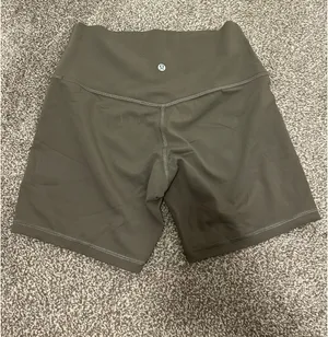 Green Lululemon Align Biker Shorts thumbnail 2