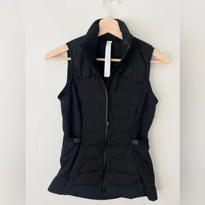 Lululemon Down for it all puffer winter vest black 2 thumbnail 5
