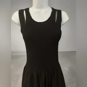 Lioness- Piroutte Black Maxi Dress In Onyx Size Small thumbnail 5
