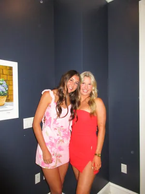 Red mini dress thumbnail 2