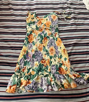 Express Floral Dress thumbnail 1