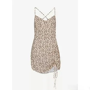 Pacsun Lottie Moss Leopard Crepe Dress XS Y2K Grunge Club Wear Indie Sleaze Chic thumbnail 2