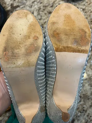 Silver Heels Size 7 thumbnail 4