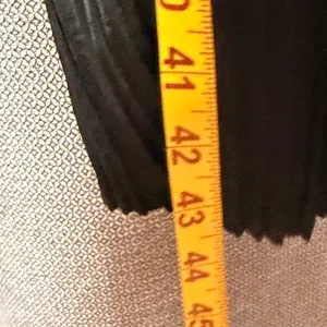 Moon River Strapless Midi Dress Womens Medium Black White Excellent Pleated thumbnail 7
