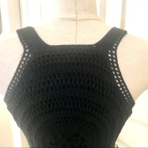 Dakini black sleeveless long dress XS thumbnail 8