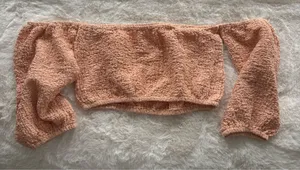 Coral Crop Top Le Lis thumbnail 1
