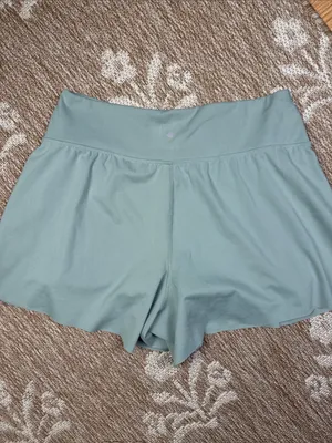Yogalicious Women’s Sage Green Athletic Skort Shorts thumbnail 3