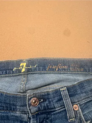 7 For All Mankind Josefina Skinny Boyfriend jeans thumbnail 3