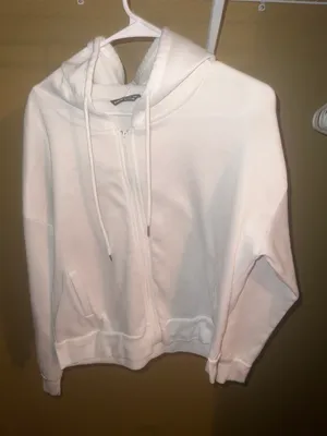 SheIn White Zip Up Jacket thumbnail 1