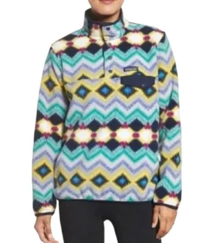 Patagonia Synchilla Snap T Pullover Sweatshirt in Timber Twist thumbnail 4