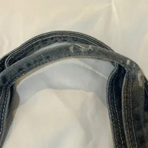 Levi's Denim Shoulder Bag/purse Rare Vintage With Interior Floral Design thumbnail 4