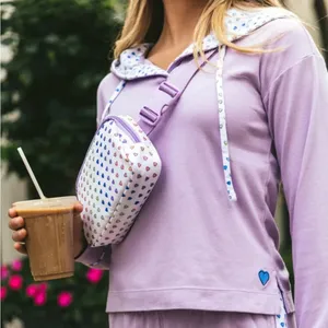 Roller Rabbit NWT Disco Hearts Belt Bag thumbnail 5