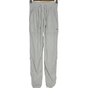 Lululemon Dance Studio Pant III Lined White Mid Rise Size 0 30" Inseam thumbnail 3
