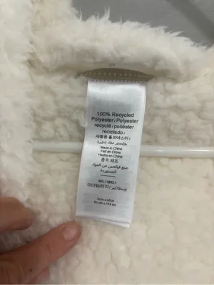 Pottery Barn Teen Cozy Sherpa Hooded Robe Ivory M/L Plush Spa Bathrobe thumbnail 8