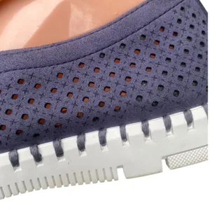 PATRIZIA Women's Surfie Navy Suede Cut Outs Slip-On Shoes EU 39 US 8.5 thumbnail 8