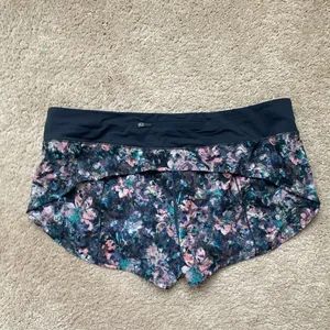 Lululemon Women Run Speed Up Short 2.5" Inseam Dappled Daze‎ Obsidian Size 14 thumbnail 8