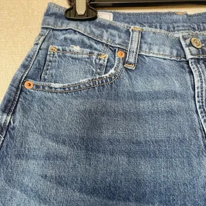 Gap 90s Loose High Rise Women's Blue Denim Jeans Straight Casual Y2K Sz 27 thumbnail 7