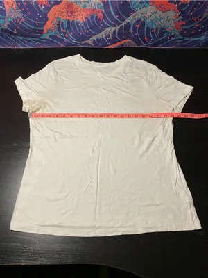 a new day Cream Short Sleeve Crew Neck Tee thumbnail 5