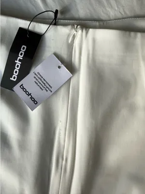 Boohoo White skirt thumbnail 4