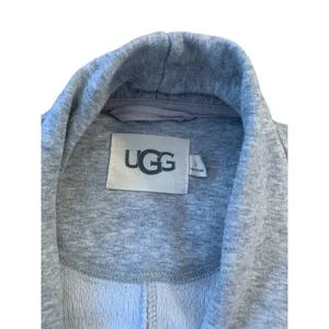 UGG‎ Duffield II Robe Women Large Heather Grey Fleece Belted Loungewear 1108461 thumbnail 2